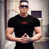 T-shirts pour hommes 2019 Marque Hommes T-shirt musculation fitness mens tops coton loisirs gymnases singlets coton à manches courtes serré mode T-shirt T230601