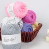 Fio de algodão tecido à mão fio de leite para bebê prático fio de crochê faça você mesmo roupas feitas à mão cachecol chapéu acessórios de tecelagem P230601