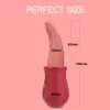 Licking Vibrator Clitoral g Spot Massager Clit Realistic Tongue Dildo Vaginal Vibrating Stimulator 10 Modes for Woman