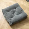 Pillow Solid Velvet Tatami Floor Meditation Futon Handle Thick Sofa Couch Back Seating Pouf Chair Indoor 45