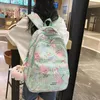 Bolsas escolares mochilas japonesas mochila kawaii saco de impressão para meninas design multi-camada de camada feminina viagens à prova d'água de mochilas de armazenamento