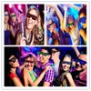 Dynamische LED-Leuchtbrille, über USB wiederaufladbar, LED-Leuchtbrille, LED-Licht, blinkende Brille, Partygeschenk mit Neon, 8 Mustern für Partys, Halloween-Konzerte