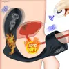 Heating Male Prostate Massage Vibrator with Cock Penis Sleeve Delay Ejaculation Cock Ring Anal Plug Sex Toys For Men Masturbator L230518