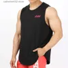 T-shirts pour hommes Hommes Casual Imprimer Débardeur Gymnases Fitness Workout Coton Chemise Sans Manches Vêtements Homme Stringer Singlet Undershirt Gilet T230601