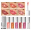 Gelatina Cambia Colore Lip Olio Rimpolpante Idratante Acqua di Cristallo Luce Sexy Grassoccio Nutriente Lip Glow Olio Labbra Trucco Cosmetici