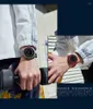 Wristwatches UTHAI CE125 Men's Electronic Watches Steps Record Calories Fashion Alarm Clock 5Bar Waterproof Shockproof Sleep Monitoring