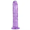 Massager Kwd Erotic Soft Jelly Dildo Anal Butt Plug Realistic Strong Suction Cup Adult G-spot Orgasm Big Penis for Woman