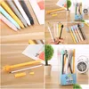 Gel Pens Stationery Cute Totoro Gelink Pen Signature Escolar Papelaria School Office Writing Supply Students Gift1 Drop Delivery Bus Dhh0H