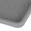Housses de siège de voiture pour chien tapis d'alimentation facile à nettoyer bol en Silicone mignon pour animaux de compagnie antidérapant sûr bord surélevé pour la maison