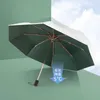 Paraguas Paraguas de moda plegable automático de alta calidad portátil minimalista impermeable creatividad Paraguas BC50ZS