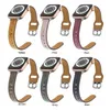 Cinturino per orologio intelligente con cinturino in pelle Geniune sottile retrò per Apple Watch 234567 Generazione Apple Watch iWatch 8