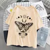 Männer T-Shirts Baumwolle Mandel Nette Oansatz Casual Sommer frauen T-shirt 2022 Pilz Vintage Mode Straße Kleidung P230601