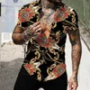 Chemises décontractées pour hommes Chemise pour hommes Luxe Noir Rose Couture La lettre Impression à manches longues Social Club Dance Street Wear pour hommes S-3XL S