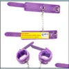 Articles de beauté 4 Couleurs Doux En Cuir Pu Menottes Contraintes Esclave Bdsm Bondage Produits Adt Jeu Jouets Pour Couples Pop