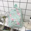 Bolsas escolares mochilas japonesas mochila kawaii saco de impressão para meninas design multi-camada de camada feminina viagens à prova d'água de mochilas de armazenamento