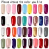 Gel Gel de unhas Gel 12 Cores Conjunto de esmaltes Hybrid Manicure 8ml Colors semi -permanente Uvil Art Prime Gel Varnish esmalte esmalte