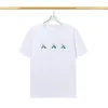 Luxury designer bright light Flashing cotton Sequins T shirt oversized chest lettering printing trend Tees