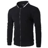 Giacche da uomo Cardigan scozzese casual da uomo Felpa con cerniera felpata Giacca con colletto alla coreana Cappotto da strada a maniche lunghe slim fit Abbigliamento maschile 230531