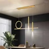 Chandeliers Nordic LED Chandelier For Living Room Bedroom Kitchen Modern Simple Indoor Lighting Ceiling Loft Villa Light Fixture