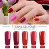 Stelt 5 stcs/set veerkleur uv gel nagellak nagellak nail art naakt roze groen paars grijs rood semi -permanente Vernis Varnish Sock Off GEL