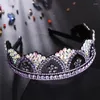 Saç klipleri Koreli kız prenses baş bandı kadınlar için taç çocuklar kızlar aşk gelin balo düğün parti aksesuarları mücevher hediyesi