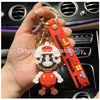 Schmuck Cartoon Animation Charms Schlüsselanhänger Rucksack Schlüsselanhänger Zubehör Kleiderbügel 4 Farben Drop Lieferung Baby Kinder Mutterschaft Otakz