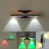 Wall Lamps LED Decor 360° Rotation Lights Living Room Background Bedroom Bedside Aisle Stairs Decorative Fixtures