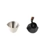 Mugs 1 PC 100ml Espresso Coffee Cup Black/White/Silver Stainless Steel High Quality