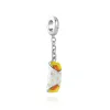 Für Pandora Charms authentische 925er Silberperlen Whisk Egg Chicken Roll Beer Bead