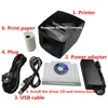 Printers Brand New 80mm Receipt POS Printer Automatic Cutter Thermal Bill Print USB Ethernet Two Ports Gather Together