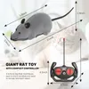 Electric/RC Animals تفاعل Cat Toy Cheese Shape Electronic RC Funny Design Simulation Mouse Mouse Pet Associor