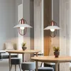 Pendelleuchten Nordic Modern Aluminium E27 Licht Esstisch Nachttischlampe Bar Küche Wohnzimmer Dekor Vintage Industriebeleuchtung LED