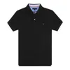 Designer Tom Classic Mens Polo Shirt Hommes et femmes Marque de luxe TH Busines Casual T-shirt Été Haute qualité Pur coton Imprimé Style américain Te 0WQ6