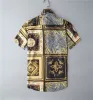 chemise de robe tournante des créateurs de luxe Shirgy Casual Chemises Longues rayures Decorative Social Mens T-shirt Imprimé S-4xl Old Shop Yiyefeichen 729861949