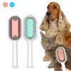 Rulli di pelucchi Spazzole Spazzola per peli di animali Pettine per cani Pettine per capelli Massaggi Rimuove la spazzola per capelli lunghi ricci arruffati Pet Grooming Pulizia Accessori di bellezza Z0601