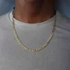 Pendanthalsband 2021 Hot Trendy Figaro NK Chain Men Necklace Classic rostfritt stål Länk Kedjhalsband för män smycken gåva J230601