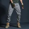 Pants Hommes militaire tactique Joggers Camouflage Cargo pantalon multipoches mode noir armée pantalons longs mâle décontracté crayon pantalon