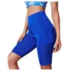 Actieve shorts Dames Hoge taille Uitzakken Mesh Yoga Running Athletic Pants Gym Leggings Sport Fitness