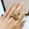 80% rabatt designer smycken armband halsband ring klassisk liten biet enkelt temperament diamant inlagd ins avancerade insekt örhängen gammal stil