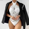 Sexy Lingerie Bodysuits Women Hot Erotic Lace Lingerie Sleepwear Elasticity Mesh Halter Porn Underwear Sex Costume Lenceria L230518