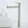 Robinets de lavabo de salle de bain Azeta bassin moderne eau froide lavabo haut en laiton mitigeur mitigeur AT8106HBC