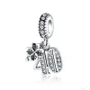 För Pandora Charms Authentic 925 Silver Peads Stitch Bead Queen 21 40 50 60 Pendant Armband