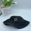 Sombrero de pescador de estilo japonés superior Ropa de trabajo Sombrero de protección solar de ala ancha Sombrero de cubo desgastado lavado retro para mujer Moda casual para hombres a juego