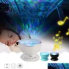 Altro Home Decor Proiettore Ocean Wave Cielo stellato Led Night Light Telecomando Lampada di proiezione Star Usb Dh1066 Drop Delivery Garden Dhh1G