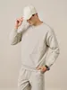 Mens Hoodies Sweatshirts Bahar Erkekler Sıradan Minimalist Sweatshirt Oneck Nakış artı Boyut Basit Kazak SI980547 230531