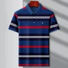 Herren Polos 95% Baumwolle Poloshirt für Männer Ankunft Sommerkleidung Gestreifte Mode Männliche Poloshirt Koreanischer Stil Shirt Tops 230601