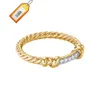 nagosa classic 18k gold vermeil wholesaler sterling silver jewelry cubic zirconia wrap twist size ring