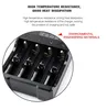 BMAX USB 18650 batterijlader 1 2 3 4 slots AC 110V 220V dubbel opladen voor 3,7V oplaadbare lithiumbatterijen