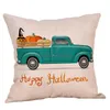 Pillow Case Halloween Decoration Er Pumpkin Car Letter Print Throw Cushion Party Supplies Home Dbc Drop Delivery Garden Textiles Bedd Dhzdn