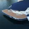 2018 Monterey 214 SS Cockpit Pad Båt EVA Foam Faux Teak Däck Golvmatta Golv Självbackande Häftande SeaDek Gatorstep Style Golv